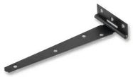 T-HINGE, BLACK, 12IN (PK2)