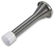 SPRING DOORSTOP, CHROME (PK10)