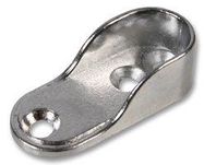 END BRACKET, OVAL, CHROME (PK2)