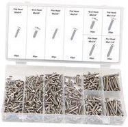 COUNTERSUNK SCREW ASSORTMENT, SS, 420PCS