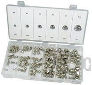 HEX NUT SET, DOMED, 150PCS