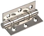 S/STEEL HINGE 2BB, POLISHED 3X1IN