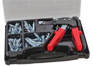 HOLLOW WALL ANCHOR & TOOL KIT - 72PC