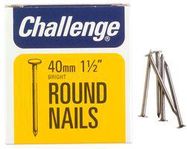 ROUND NAILS BRIGHT, 40MM (225G)