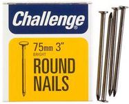 ROUND NAILS BRIGHT, 75MM (225G)