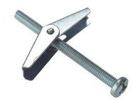 PLASTERBOARD SPRING TOGGLE M3X50MM PK10