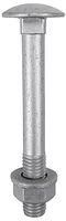 CARRIAGE BOLT EXTERIOR SO M6X40MM 10PK