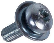 SCREW, PAN HEAD TORX, STEEL, M3, 8MM