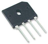 BRIDGE RECTIFIER, 1PH, 4A, 400V, KBU-4