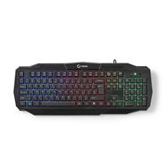 Wired Gaming Keyboard | USB 2.0 | Membrane Keys | LED | US International | US Layout | USB Powered | Power cable length: 1.50 m | Gaming