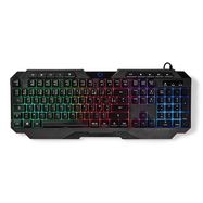 Wired Gaming Keyboard | USB Type-A | Membrane Keys | LED | AZERTY | FR Layout | USB Powered | Power cable length: 1.30 m | Multimedia