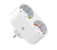 Smart socket Wi-Fi 3680W, double, with energy meter, TUYA / Smart Life, Gosund