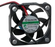 Fan 40x40x10mm 12Vdc 0.43W, 9m³/h 18.2dBA vapo SUNON RoHS