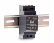 30W single output DIN rail power supply 5V 3A, Mean Well