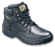 SAFETY HIKER BOOT, BLACK, SIZE 8