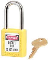 ZENEX LOCKOUT PADLOCK YELLOW