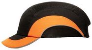 SAFETY HELMET, EN812, BLACK/ORANGE