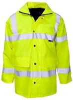 HI-VIS JACKET, YELLOW, M