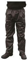 WATERPROOF TROUSERS, COTSWOLD, BLACK, L