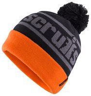 TRADE BOBBLE HAT - BLACK/ORANGE