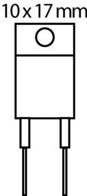 Transistor NPN+Di 1500V 8A 35W 0.6US