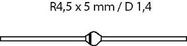 Rectifying diode 1000V 3A SOD64