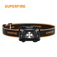 Headlamp, rechargable micro USB, 500lm, 1200mAh, with ON/OFF sensor ON/OFF