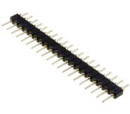 Socket:pin strip;PIN:20;polyester;UL94V-0;2.54mm