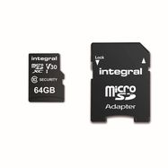 64 GB Security Camera microSD card for Dash Cams, Home Cams, CCTV, Body Cams & Drones