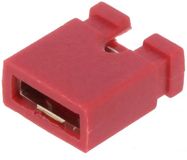 Jumper;pin strips;open;2.54mm;red