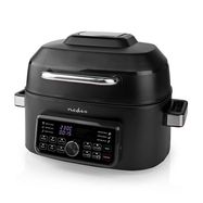 Hot Air Fryer | 6 l | Timer: 120 min | Number of preset programs: 7 | Digital | Black