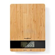 Kitchen Scales | Digital | Plastic / Wood | Brown