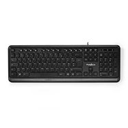 Wired Keyboard | USB-A | Multimedia | AZERTY | FR Layout | Numeric keypad