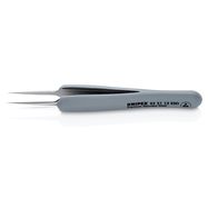 Precision Tweezer with rubber handles 92 21 13 ESD Knipex