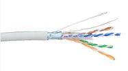 Cable F/UTP CAT6a 23AWG, solid, copper, Dca LSZH