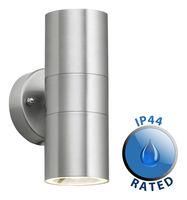 GAINSFORD UP / DOWN IP44  WALL LIGHT SS