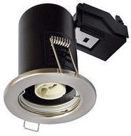 DOWNLIGHT FIRE RATED SATIN N GU10 FIX