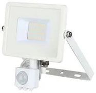 LED FLOODLIGHT PIR 20W 3000K WHITE