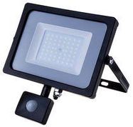 50W PIR SENSOR FLOODLIGHT 4000K BLACK