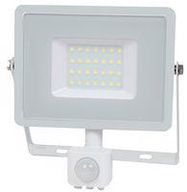 LED FLOODLIGHT PIR 30W 3000K WHITE