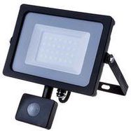 LED FLOODLIGHT PIR 30W 3000K BLACK