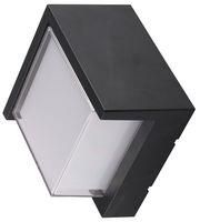 LED WALL LIGHT 12W 3000K BLACK SQ