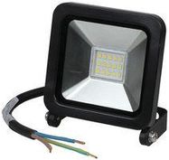 10W LED FLOODLIGHT, 1M CABLE, BLACK