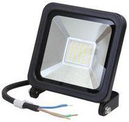 20W LED FLOODLIGHT, 1M CABLE, BLACK