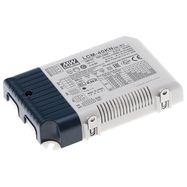 40W DC LED power supply, output current controlled by microswitches 350-1050mA, with KNX interface, MEAN WELL