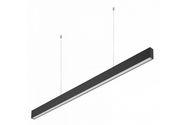 LIVIA LED lamp GTV LD-LIV40WNB-10 (black, 40W, 3600lm, IP20, 4000K, 1.2m)