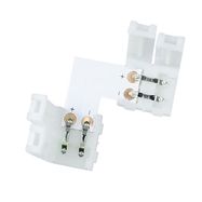 LED strip connector 8mm L shape, solderless