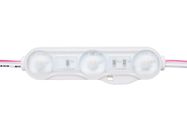 LED module, 12V, 0.6W, 3xSMD2835, 66lm, cold white,160°