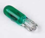 Lamp 12V 1.2W W2x4.6d green