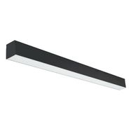 LED linear luminaire, 230Vac, 33W, 3610lm, 1200mm, black, AKTO + Mean Well